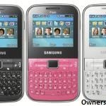 Samsung Ch@t 322 Wi-Fi Teknik Özellikler