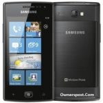 Samsung Omnia W I8350 Teknik Özellikler