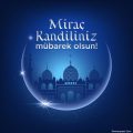En Güzel Resimli Miraç Kandili Mesajları