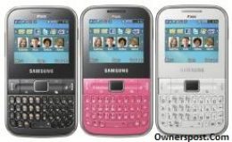 Samsung Ch@t 322 Wi-Fi Teknik Özellikler