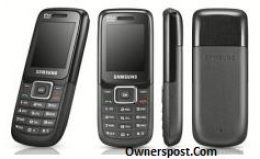 Samsung E1210 Teknik Özellikler