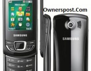 Samsung E2550 Monte Slider Teknik Özellikler