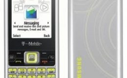 Samsung T349 Teknik Özellikler