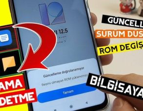 Android sürüm düşürme nasıl yapılır?